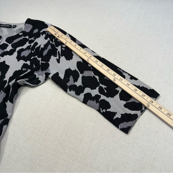 Black and Gray Women's Cardigan by Notations - Size XL - Picture 14 of 16